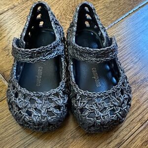 Kids' Speckled Brown Mini Melissa Shoes